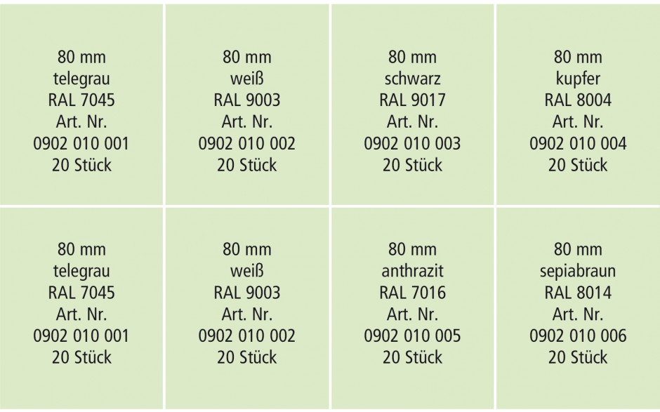 RECA Sortiment - Isolierplattenschrauben - 160-teilig