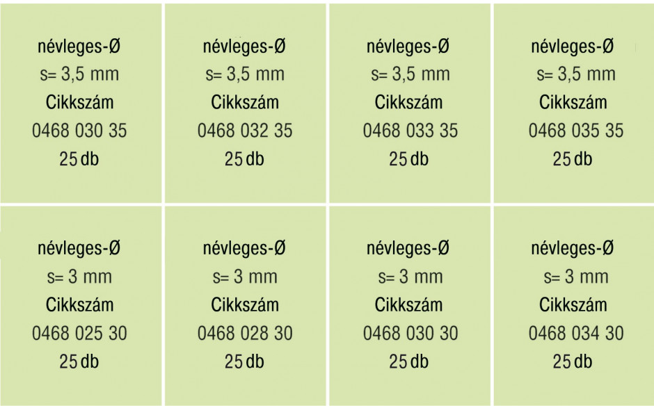 RECA Sortiment - O-Ringe - NBR70 - 200-teilig