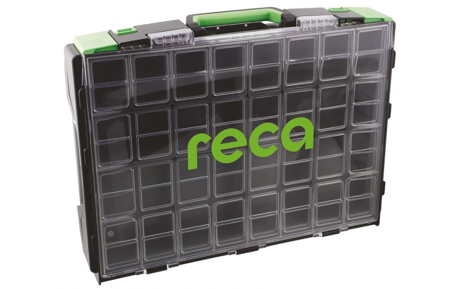 RECA Viso Systemkoffer 8.4.1 transparent mit Raster leer