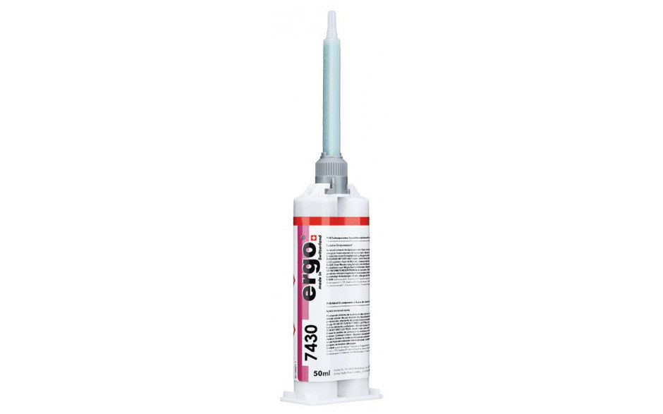 Ergo 7430 Zweikomponentiger Epoxidharzklebstoff 50 ml grau