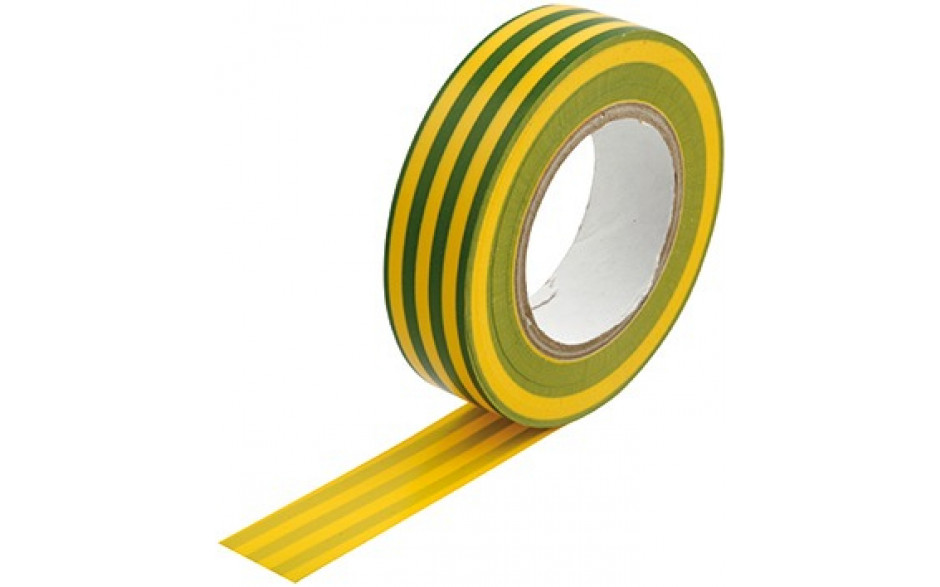 PVC-Isolierband grün/gelb 15 mmx10m