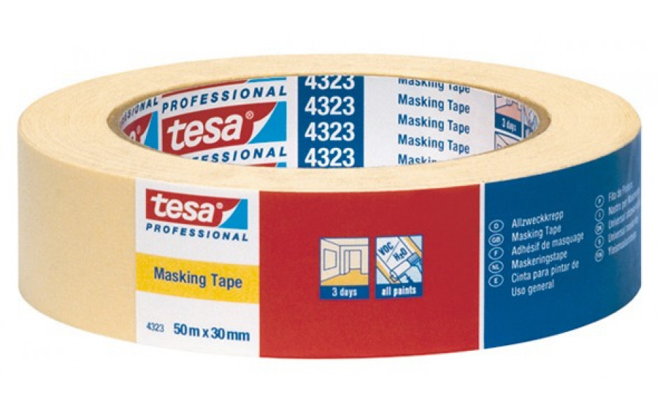 TESA Abdeckband 4323 Breite x Länge 25 mm X 50 m