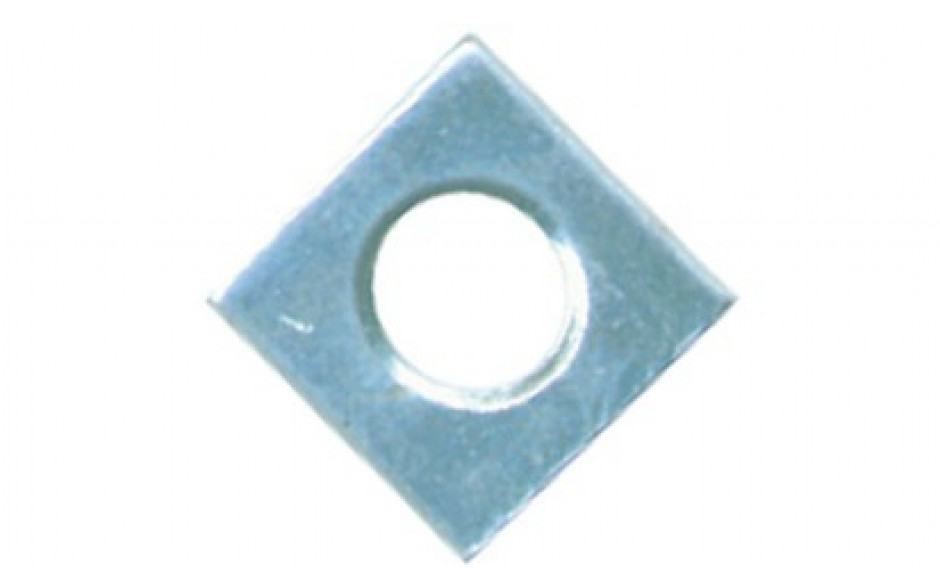 Vierkantmutter DIN 562 - 11H - verzinkt blau - M5