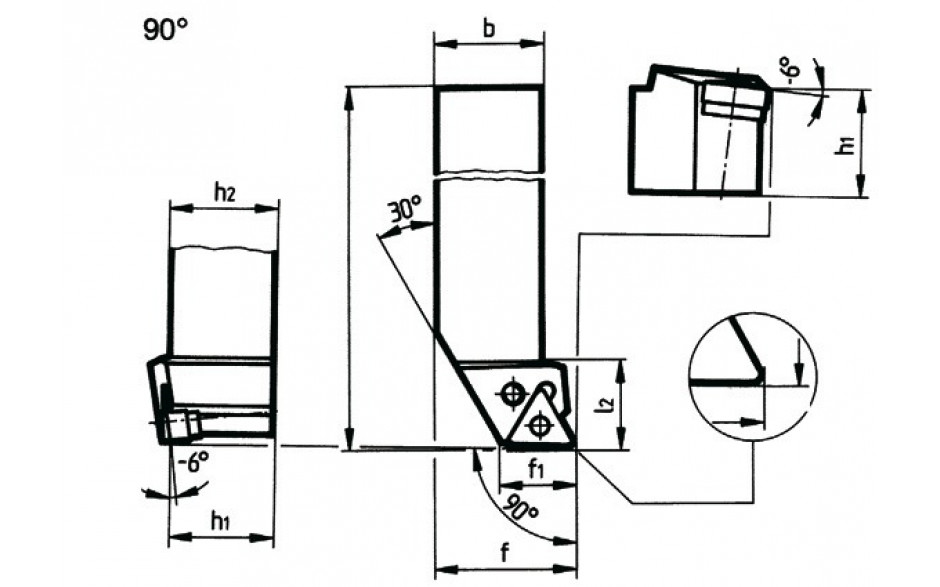 BÖHLERIT Klemmhalter PTFNR 2020 K16