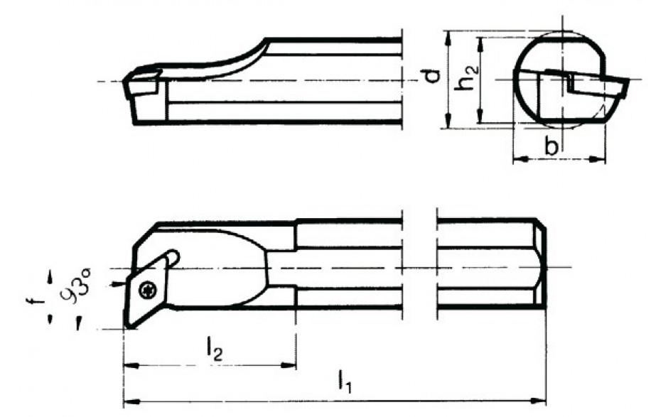 BÖHLERIT Klemmhalter S20S-SDUCR 11