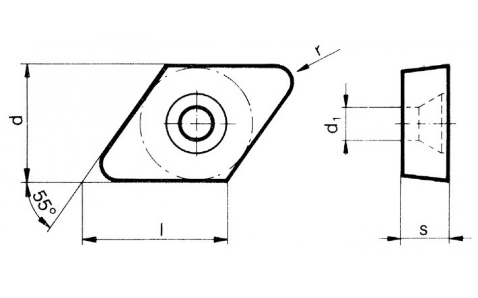 BÖHLERIT Wendeplatte DCMT 11T304-MP LCP15T