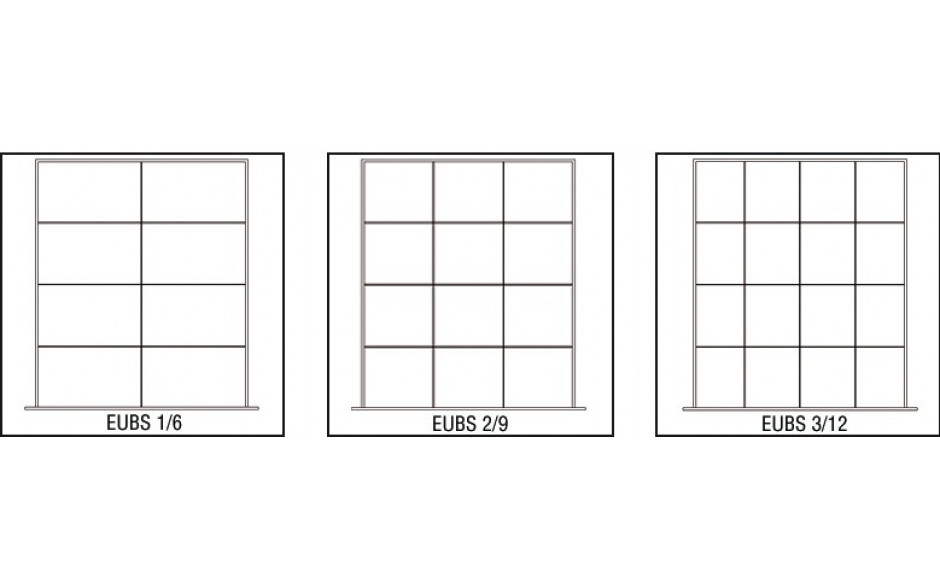 Einteilungsmaterial EUBS-3/12 KH40