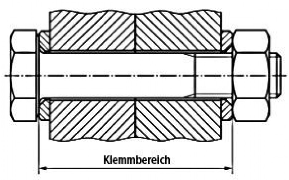 HV-Sechskantschraube EN 14399-4 - 10.9 - feuerverzinkt - M12 X 80