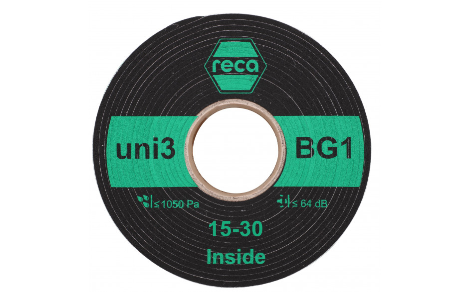 uni3 BG1 Multifunktionsband BG1 und BGR 5 Rollen á 4 m 63/15-30 mm