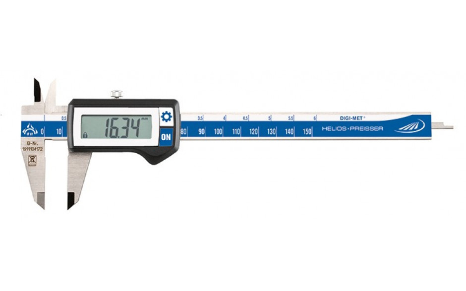 Digitaler Messschieber IP67 kalibriert 200 x 50 mm
