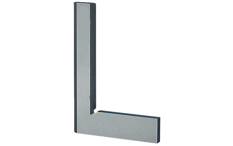 Haarwinkel DIN875 Genauigkeit 00, Normalstahl, Abmessungen Schenkellänge 200 x 130 mm