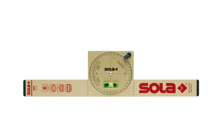 SOLA Neigungswasserwaage NAM 50 Länge 500 mm