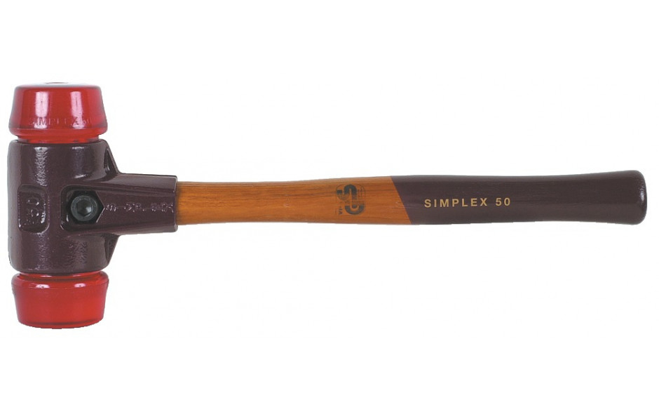 Schonhammer Simplex, komplett mit Plastikeinsätze Ø 60 mm