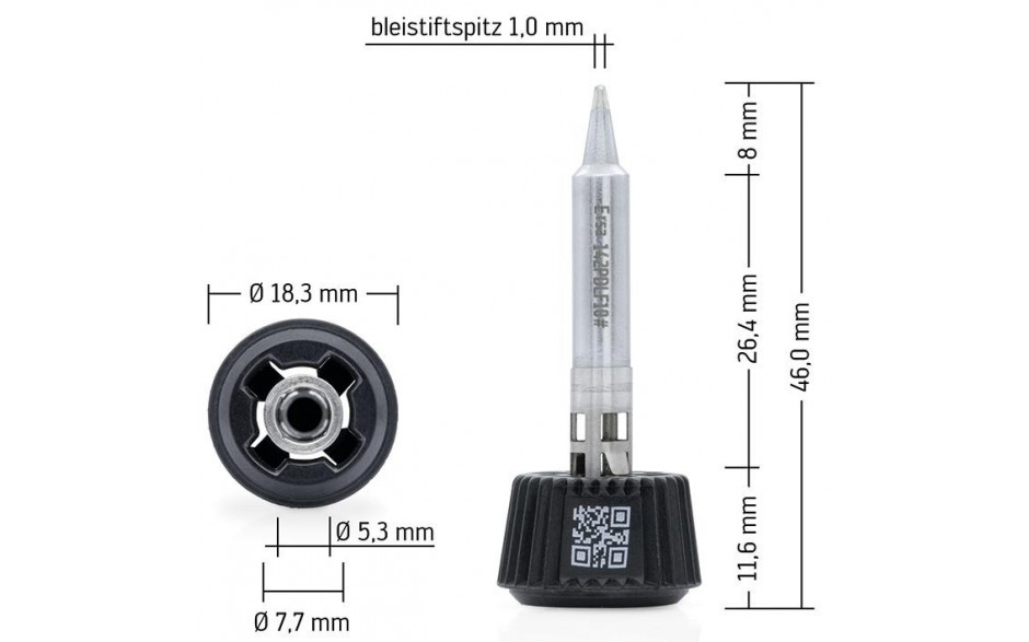 Lötspitze MK2 Ersa bleistiftspitz 1,0mm