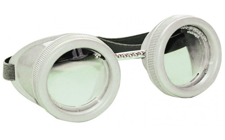 Schleiferschutzbrille, farblos, rund, 50 mm