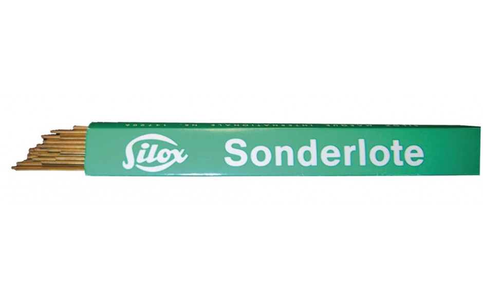 Messing-Hartlot und Schweißstab Silox S 21, Ø 3 mm 2,5kg per Packung
