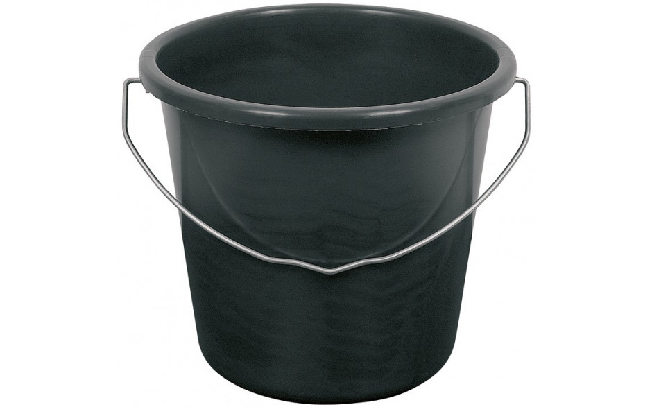 Baueimer, aus Polyethylen, mit Ringbügel, Inhalt l: 12