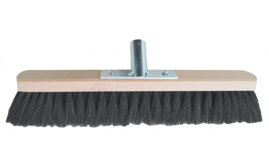 Saalbesen mit Roßhaarborsten Breite: 60 cm, mit Stielhalter