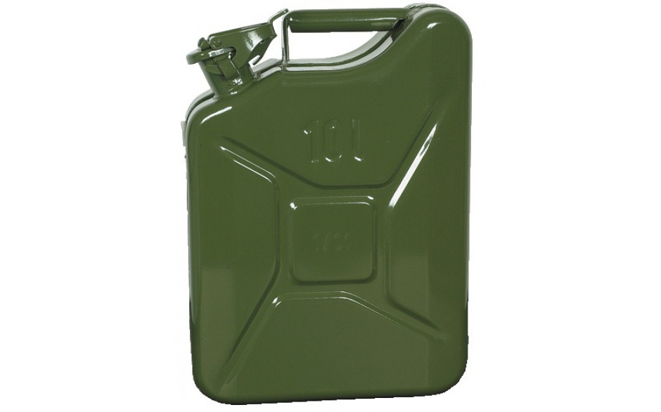 Benzinkanister Armee-Modell, Stahlblech, Inhalt l: 20
