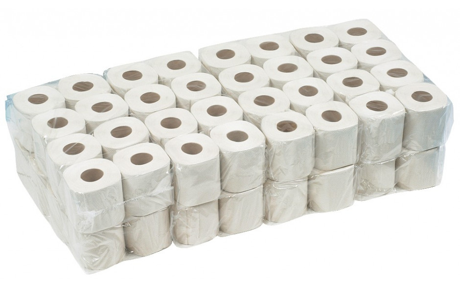 WC-Papier 2-lagig 250 Blatt weiß ( 64 Rollen per Packung) 110789