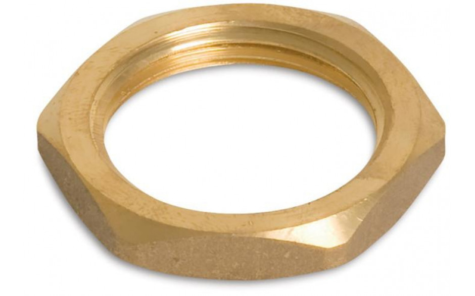Fig. 310 - Gegenmutter - Messing - blank - 1/4 Zoll