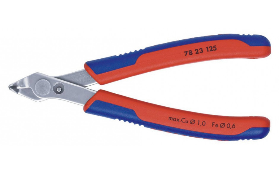 Electronic Super Knips rostfrei brüniert 64 HRC 125 mm