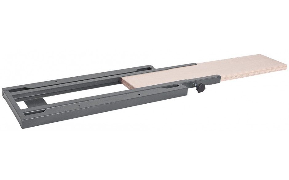 RECA MAXMOBIL Werkplatte ausziehbar inklusive Zwischenrahmen 735 mm, RAL 7016 Struktur NWPAP 73-R
