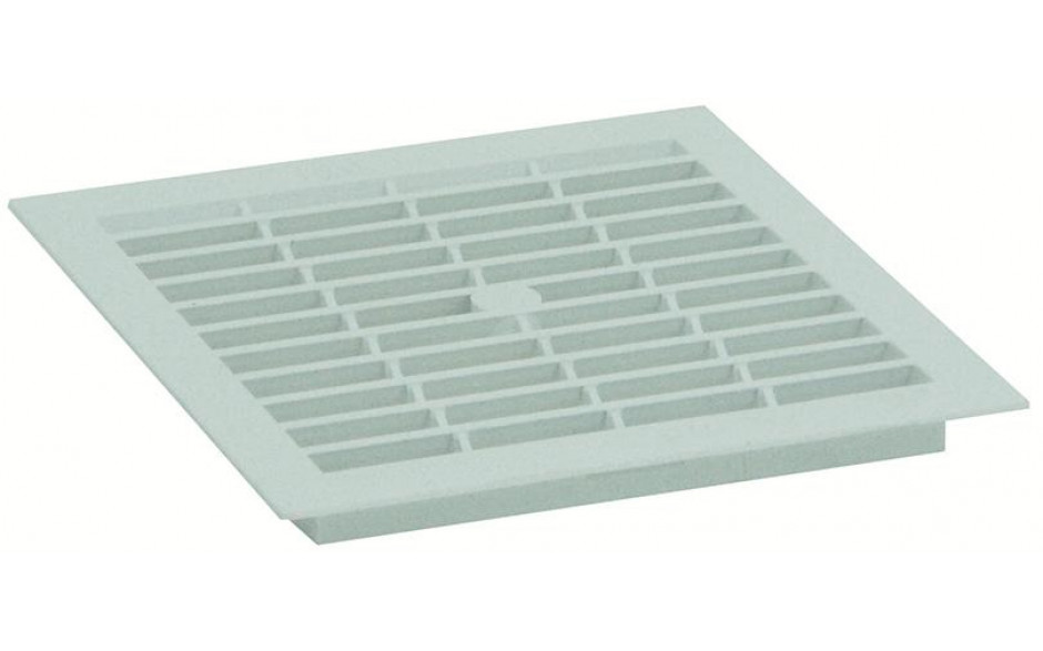 RECA MAXMOBIL Be-/Entlüftungsgitter, Kunststoff weiß, mit Abdeckrand, 154 x 154 mm XBG.15-13