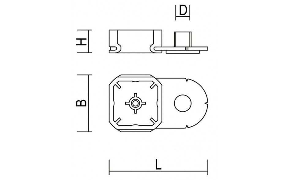 Schellenabhänger ATR 6, M6x6,5 mm