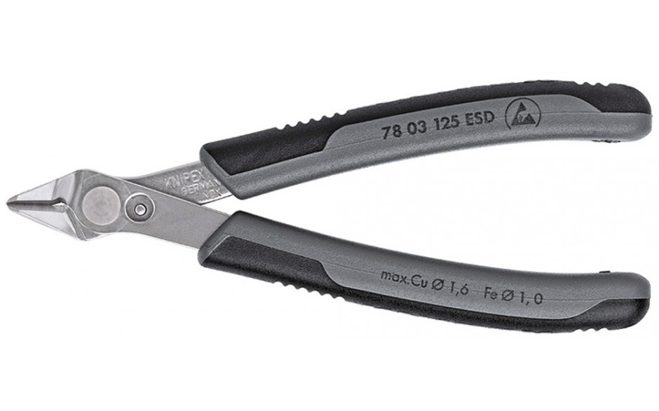 Electronic Super Knips 0, Ableitend125 mm