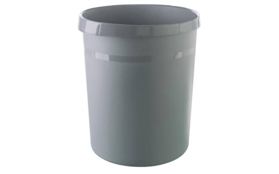 Papierkorb GRIP KARMA konisch 18 Liter dunkelgrau