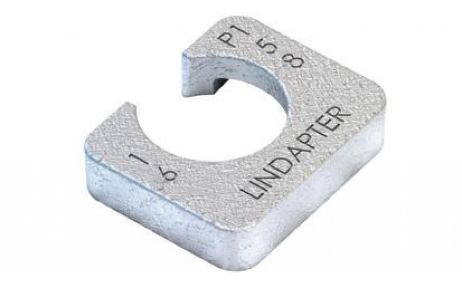 Lindapter® Unterlegscheibe Typ P1 - kurz - Stahl - verzinkt blau - P1S20