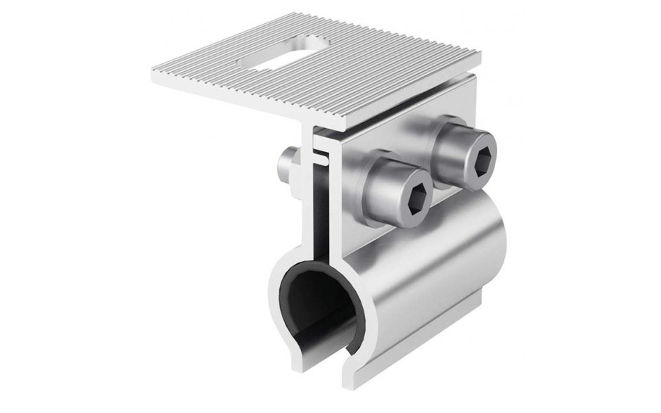 Kalzip-Klemme - Aluminium - vormontiert