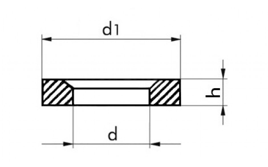 Kegelpfanne DIN 6319G - Stahl - blank - M10 X 10,5