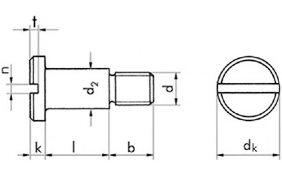 Flachkopfschraube DIN 923 - 5.8 - blank - M6 X 5