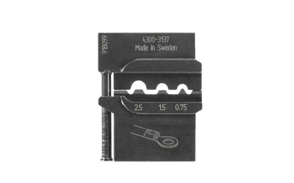 GEDORE Modul-Einsatz für unisolierte Kabelschuhe 0,75/1,5/2,5 -8140-04- Nr.:1830589