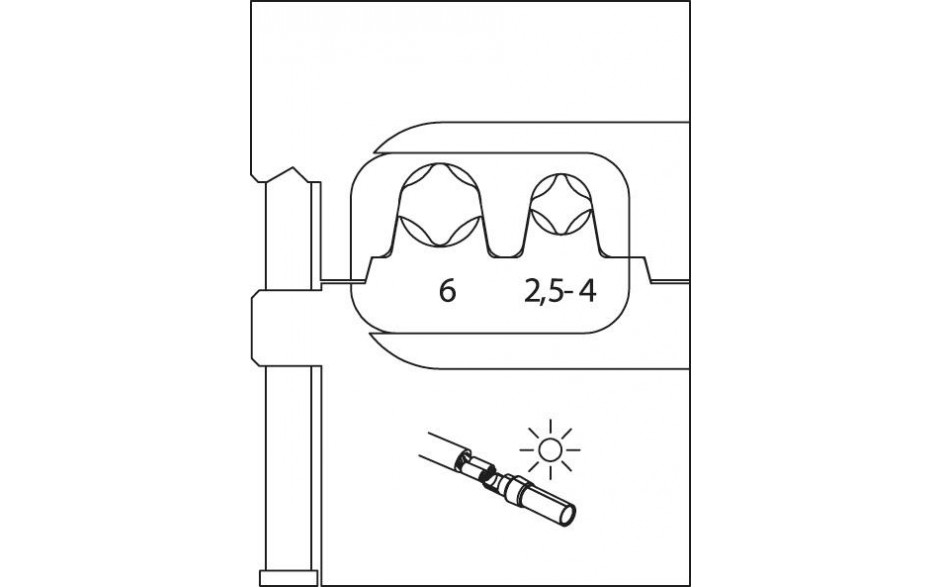 GEDORE Modul-Einsatz für Multi Contact MC3 -8140-24- Nr.:2078090