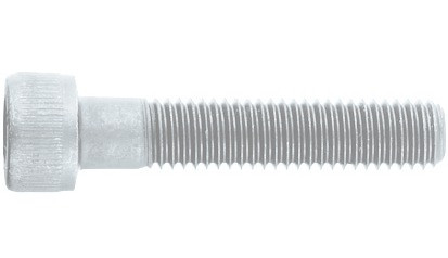 Zylinderschraube ISO 4762 - 12.9 - Zinklamelle silber+Topcoat - M10 X 30
