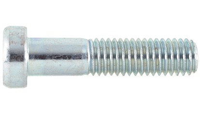 Zylinderschraube DIN 7984 - 08.8 - verzinkt blau - M12 X 25