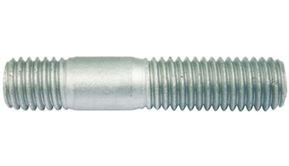 Stiftschraube DIN 939 - 10.9 - Zinklamelle silber - M16 X 120