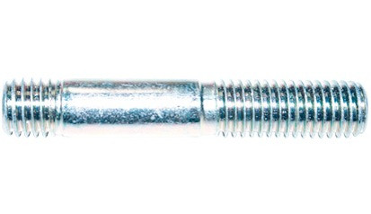 Stiftschraube DIN 938 - 8.8 - verzinkt blau - M12 X 75