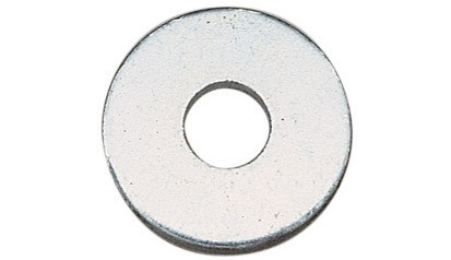 Scheibe DIN 522C - 100HV - Stahl - verzinkt blau - 6,4 X 15 X 1,5