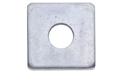 Vierkantscheibe DIN 436 - 100HV - Stahl - verzinkt blau - M12=13,5mm