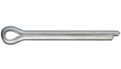Splint ISO 1234 - Stahl - verzinkt blau - 10 X 63