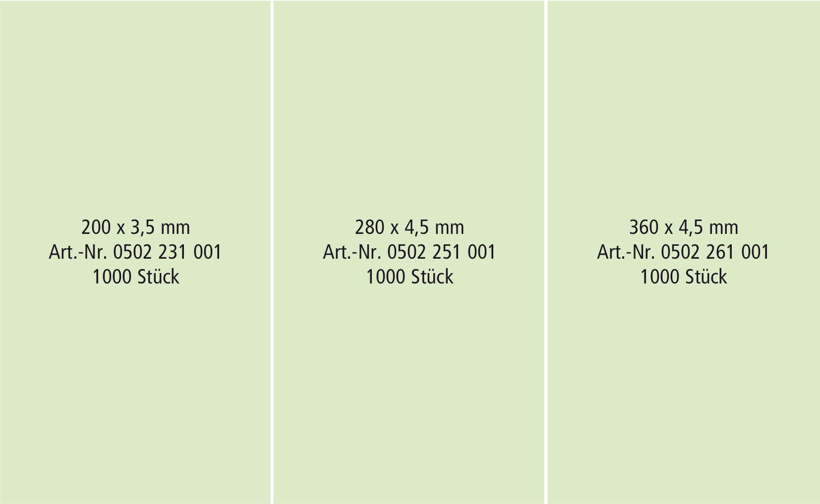 Package - Kabelbinder - schwarz - 3000-teilig