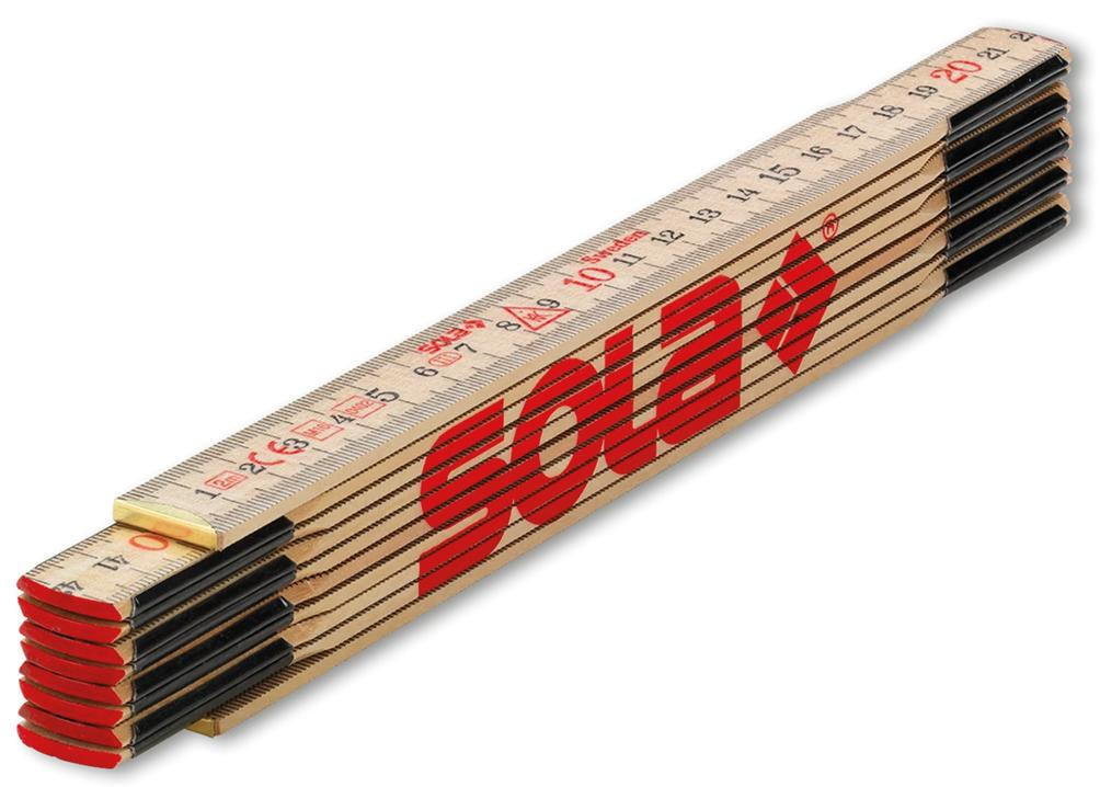 Holz Gliedermaßstab aus nordischer Glasbirke
