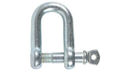 Schäkel 4 TO 30 mm 1 1/4 Zoll Stahl verzinkt