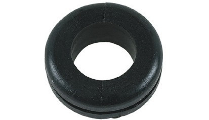 Kabeldurchführungstüllen - schwarz - 10 mm/12 mm