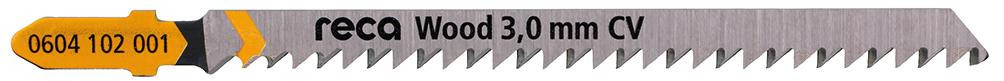 RECA Stichsägeblatt Wood 3 mm für saubere, gerade Schnitte 92/117 mm