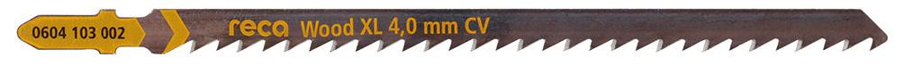 RECA Stichsägeblatt Wood XL 4 mm für schnelle, gerade Schnitte 130/150 mm